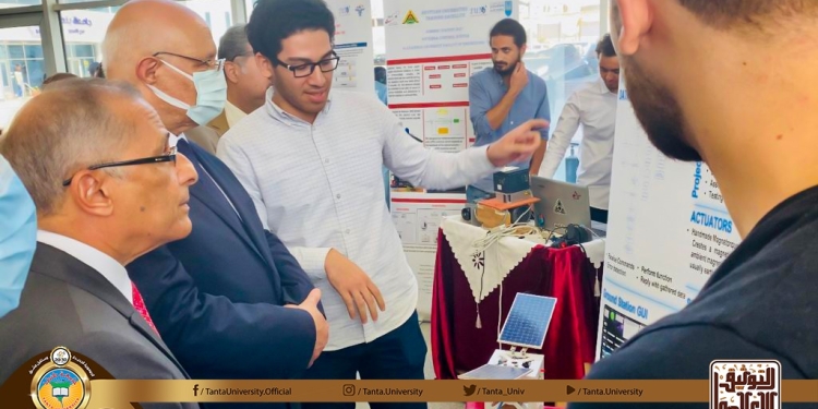 فريق من طلاب هندسة طنطا ينجح فى تطوير نظام فرعى للتحكم بالقمر الصناعي