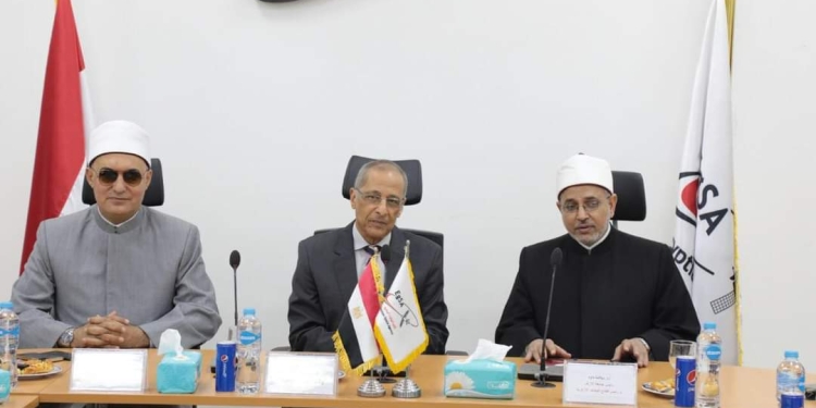 أمين "البحوث الإسلامية" ورئيس جامعة الأزهر يبحثان مع رئيس وكالة الفضاء المصرية تفعيل التعاون العلمي المشترك
