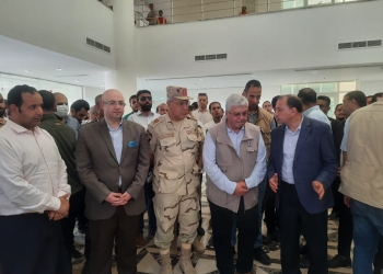 وزير التعليم العالي يتفقد جامعة بني سويف الأهلية