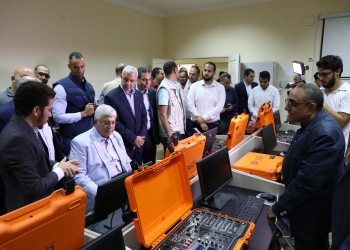 وزير التعليم العالي يتفقد جامعة الدلتا التكنولوجية