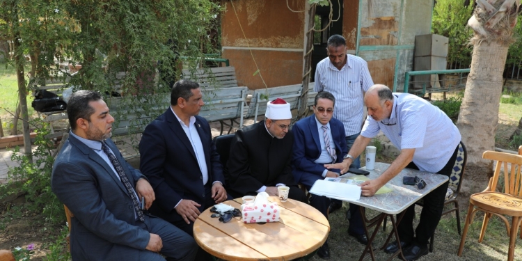 رئيس جامعة الأزهر يتفقد اختبارات كلية التربية الرياضية ويوجه بتطوير الملاعب