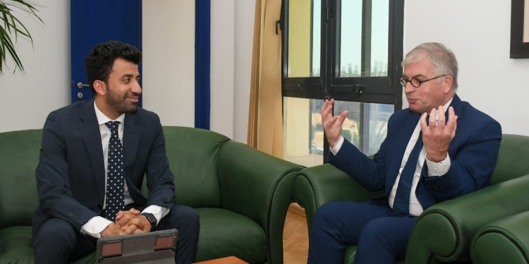 الدكتور دوني داربي، رئيس الجامعة الفرنسية في مصر في حوار مع صدى البلد جامعات