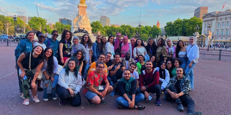الجامعة البريطانية في مصر توفد عددًا من طلابها إلى جامعة لندن ساوث بانك