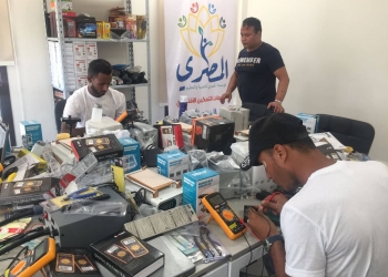 تدريب شباب سيدى عبد الرحمن على اشغال وحرف يديوية