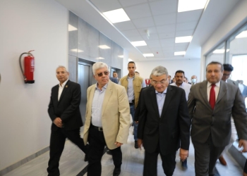 وزير التعليم العالي يتفقد عددًا من المنشآت الجديدة بجامعة دراية بالمنيا