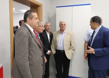 وزير التعليم العالي يتفقد عددًا من المنشآت الجديدة بجامعة دراية بالمنيا