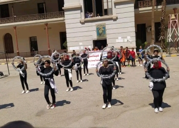 الجيزة تنظم فاعليات نموذج محاكاة ليوم رياضي بالسعيدية الثانوية بنين