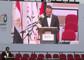 منصورفى احتفالية 20 عام GUC: اناشد صناع القرار في العالم تبني المفهوم الجديد للجامعات عابرة الحدود