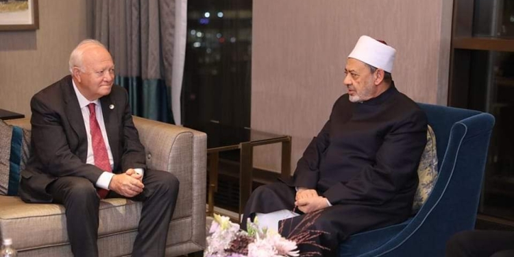 الأمم المتحدة تدعم دعوة الإمام الأكبر القادة الدينيين للاجتماع ومناقشة مسئولياتهم تجاه الكوارث الأخلاقية والبيئية