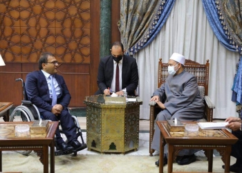 ﻿الإمام الأكبر يستقبل السفير النيبالي لدى القاهرة