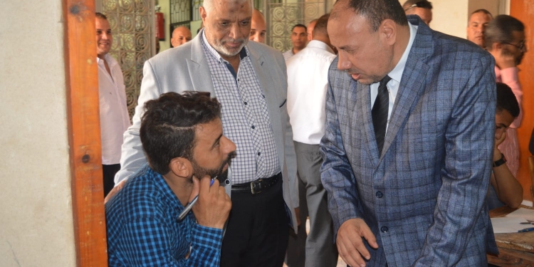 نائب رئيس جامعة الأزهر يتفقد امتحانات التصفية بالكليات الشرعية بأسيوط