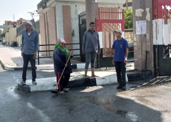 ﻿جامعة الأزهر فرع البنات يدشن مبادرة النظافة من الإيمان بمختلف الكليات بمدينة نصر صور