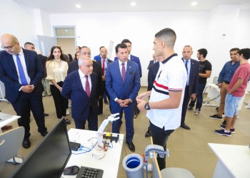 وزير الشباب يفتتح اليوم الرياضي بالجامعات الأوروبية في العاصمة الإدارية