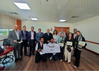 الجامعة المصرية الصينية تفوز بالميدالية البرونزية فى مسابقة “دراجونز سوميت 2022” 