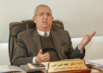 د. محمد حلمي الغر قائمًا بأعمال أمين مجلس شئون أفرع الجامعات الأجنبية