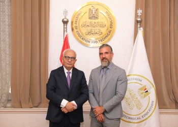 وزير التعليم يبحث أوجه التعاون مع ممثل منظمة اليونيسيف