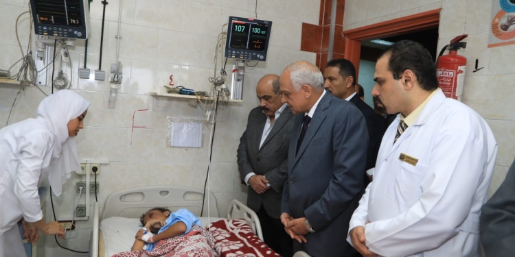 الصور الأولى لطلاب مدرسة كرداسة المصابين داخل المستشفى