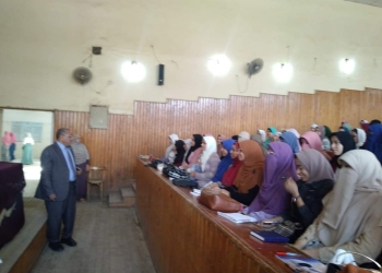 ﻿جامعة الأزهر انتظام سير العملية التعليمية بكلية الدراسات الإسلامية والعربية في يومها الثاني