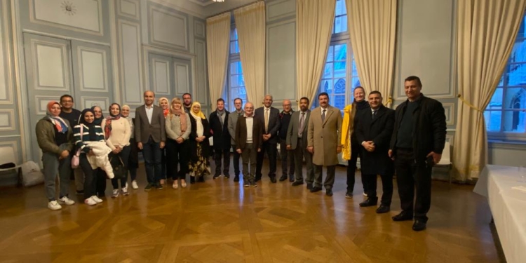 ﻿نائب رئيس مدينة ميتز الفرنسية يسقبل نائب رئيس جامعة الأزهر على هامش المؤتمر الدولي للتغيرات المناعية