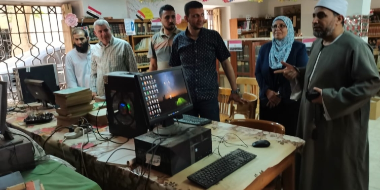 الشرقية الأزهرية لأول مرة فهرسة مكتبة معهد بنين الزقازيق
