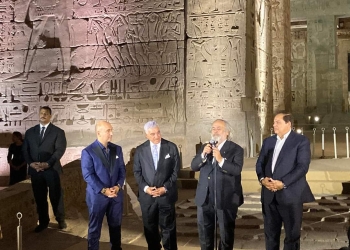 ﻿عرض أسطوري ل دار ستيفانو ريتشي بمعبد حتشبسوت