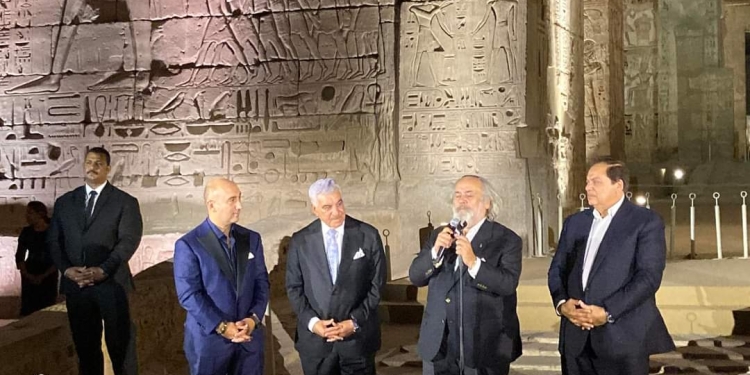 عرض أسطوري ل دار ستيفانو ريتشي بمعبد حتشبسوت