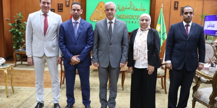 وكلاء جدد بكلية تكنولوجيا العلوم الصحية التطبيقية بالمنوفية