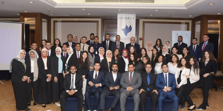 الخشت يشهد المؤتمر الختامي لنموذج محاكاة المنظمة الدولية للهجرة