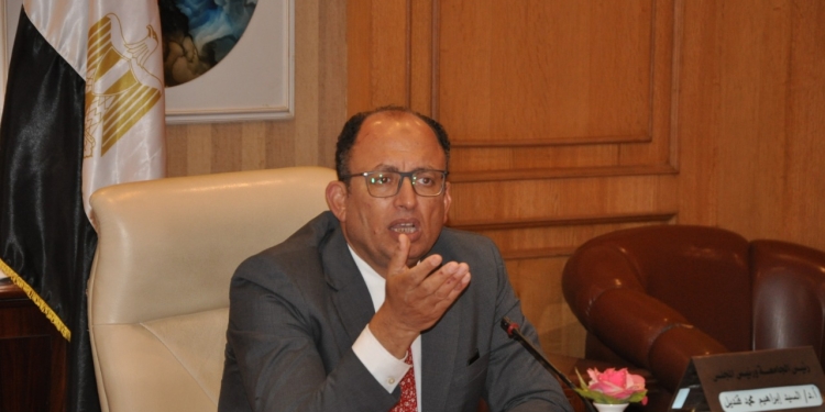 رئيس جامعة حلوان يجتمع مع فريق الحساب العلمى لمناقشة مشروع التحول الرقمي