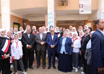 وزير التعليم ومحافظ بني سويف يتفقدان سير العملية التعليمية بالمحافظة