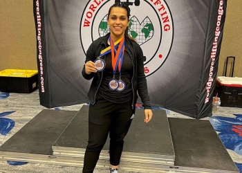 آية سويلم  طالبة جامعة القناة تحصل على ذهبية القوى البدنية بكأس العالم