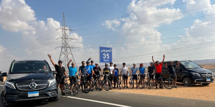 إنطلاق رحلة ” درجات كوب 27″ لدعم مؤتمر المناخ من الجامعة الالمانية الدولية بالعاصمة الإدارية