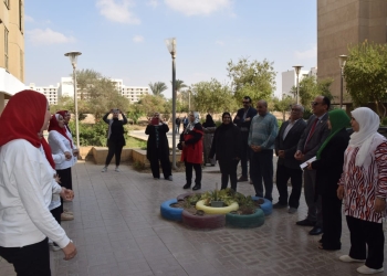 رئيس جامعة حلوان يشهد حفل ختام المعسكر الطلابي بالمدن الجامعية