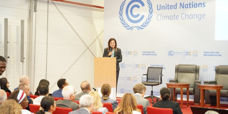 قمة المناخ..وزيرة التخطيط والتنمية الاقتصادية تطلق “حياة كريمة لأفريقيا”