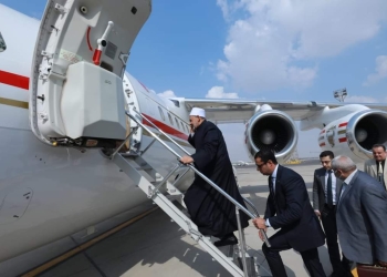 ﻿شيخ الأزهر يغادر الوطن متوجهًا إلى مملكة البحرين للمشاركة في ملتقى الحوار بين الشرق والغرب