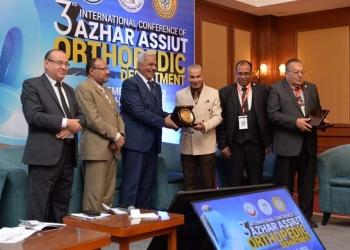﻿المؤتمر الدولي الثالث لقسم جراحة العظام بطب الأزهر يكرم القامات العلمية الكبيرة من إيطاليا وسويسرا وليبيا واليمن