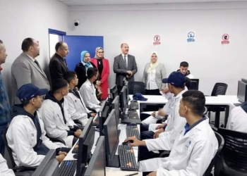 «أبو زيد» يتفقد مدرسة We لتكنولوجيا الاتصالات والمعلومات  بالإسكندرية «صور»