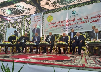 مؤتمر النقابات المهنية يوجه برقية تأييد للرئيس عبد الفتاح السيسى