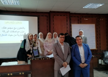 ﻿جامعة الأزهر : مركز القياس والتقويم يواصل تدريباته بكليات الوجه البحري فى تفهنا الأشراف