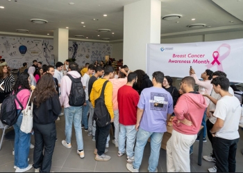 ﻿جامعة مصر للمعلوماتية تنظم يوما ورديا لدعم مستشفى بهية.. و"ENACTUS": الحفاظ على الصحة يعزز التنمية المستدامة