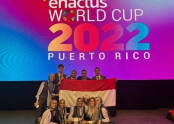 فريق Enactus جامعة عين شمس يفوز بكأس العالم 2022