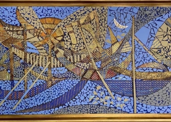 اختيار لوحة لعميد كلية الفنون الرقمية بجامعة مصر للمعلوماتية للمشاركة في بـCop27