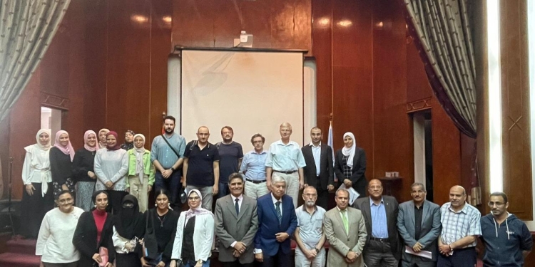 وفد من باحثين المعهد المتحد للأبحاث النووية يتفقد عدد من المؤسسات البحثية بمصر