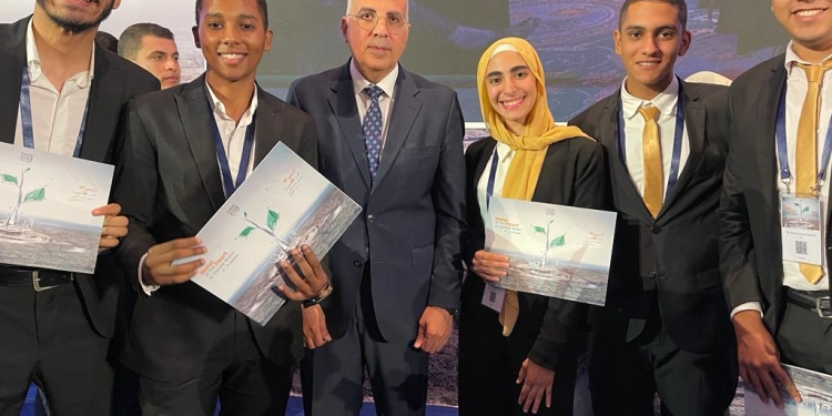 طلاب الــ CIC  يشاركون في فعاليات أسبوع القاهرة للمياه