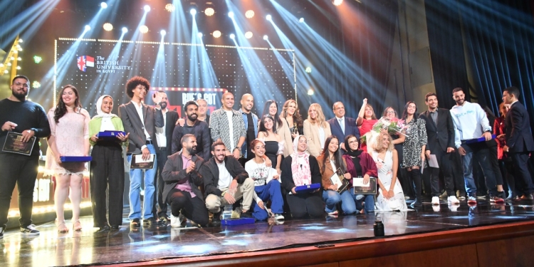 الجامعة البريطانية في مصر تختتم فعاليات مسابقة “BUE’s Got Talent” بحضور كوكبة من النجوم
