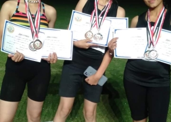 فوز طالبات المدرسة الرياضية بالإسكندرية بميداليات فضية وبرونزية ببطولة ألعاب القوى