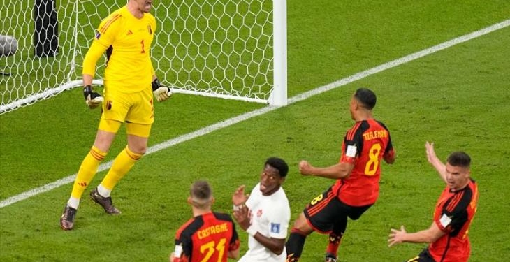 بلجيكا تقتنص فوزا صعبا علي حساب كندا في كأس العالم