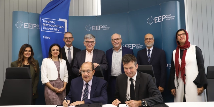 اتفاقية تعاون بين منصة مصر للتعليم وجامعتي تورونتو متروبوليتان وجزيرة الأمير إدوارد بالقاهرة