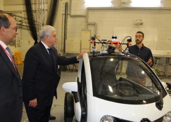 وزير التعليم العالي يزور جامعة سيتي لندن