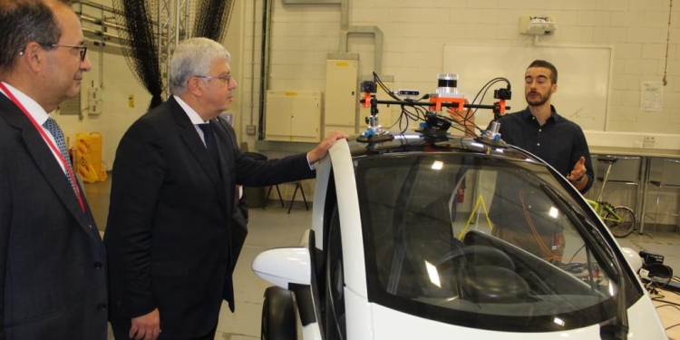 وزير التعليم العالي يزور جامعة سيتي لندن